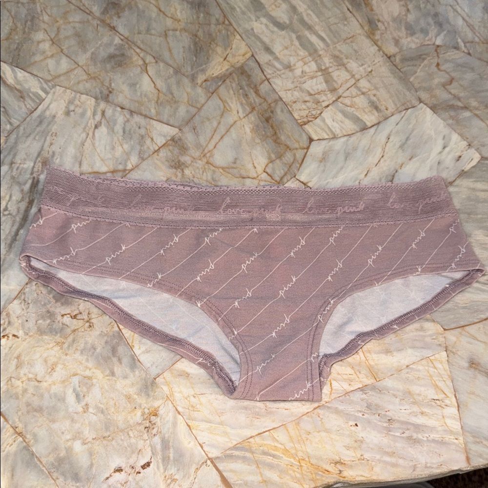 PINK Victoria's Secret Lavender Lace Panties